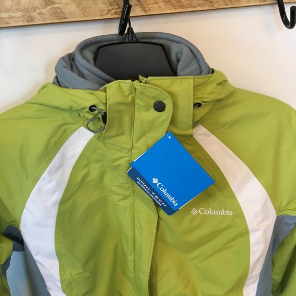 Women's Columbia Parka Snowy Ridge Leapfrog Omni-Tech Insulated Medium $260 - Picture 15 of 15